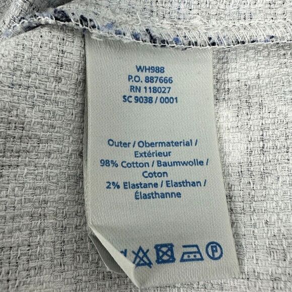 Boden Pippa Blue Floral Shift Dress size 8R - Picture 6 of 7